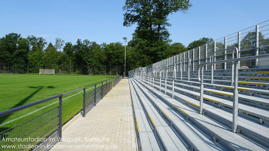 Karlsruhe, GRENKE Stadion (Amateurstadion im Wildpark)