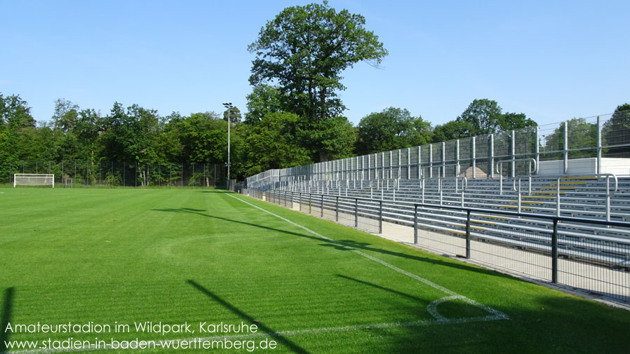 Karlsruhe, GRENKE Stadion (Amateurstadion im Wildpark)