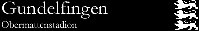 Gundelfingen, Obermattenstadion
