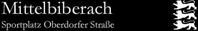 Mittelbiberach, Sportplatz Oberdorfer Straße