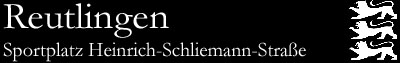 Reutlingen, Sportplatz Heinrich-Schliemann-Straße