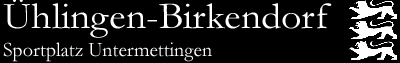 Ühlingen-Birkendorf, Sportplatz Untermettingen