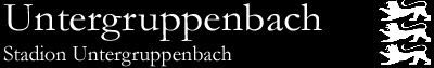 Untergruppenbach, Stadion Untergruppenbach