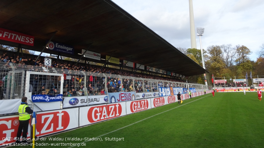 GAZI-Stadion auf der Waldau (ehemals Waldau-Stadion, Kirckers-Platz), Stuttgart