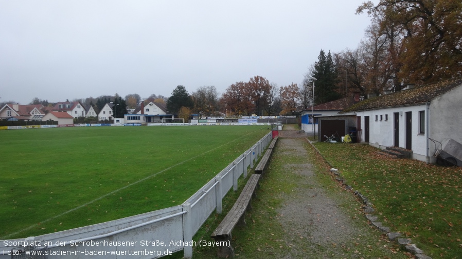 Aichach, Sportplatz an der Schrobenhauser Straße (Bayern)