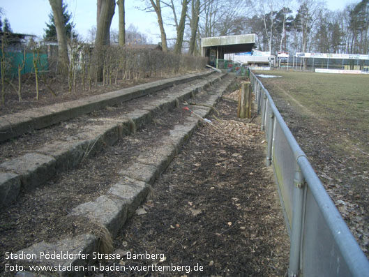 Waldstadion Pödelsdorfer Straße, Bamberg (Bayern)