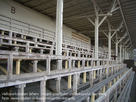 Volksparkstadion (ehemals Hauptkampfbahn), Bamberg (Bayern)