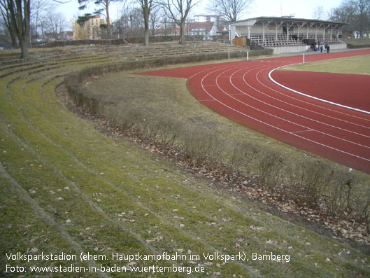 Volksparkstadion (ehemals Hauptkampfbahn), Bamberg (Bayern)