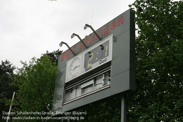 Stadion Schallershofer Straße, Erlangen (Bayern)