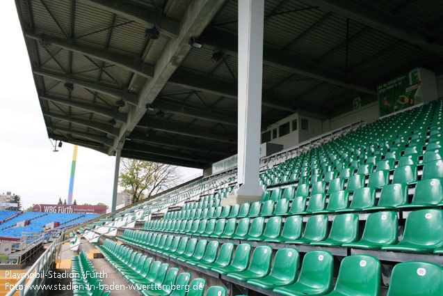 Stadion Rohnhof (Trolli-Arena, ehemals Playmobil-Arena), Fürth (Bayern)