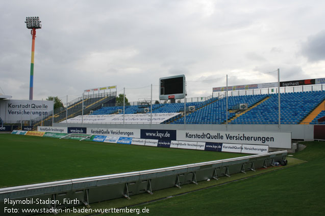 Stadion Rohnhof (Trolli-Arena, ehemals Playmobil-Arena), Fürth (Bayern)