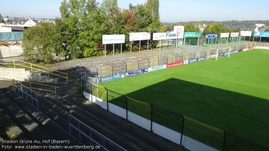 Stadion Grüne Au, Hof (Bayern)