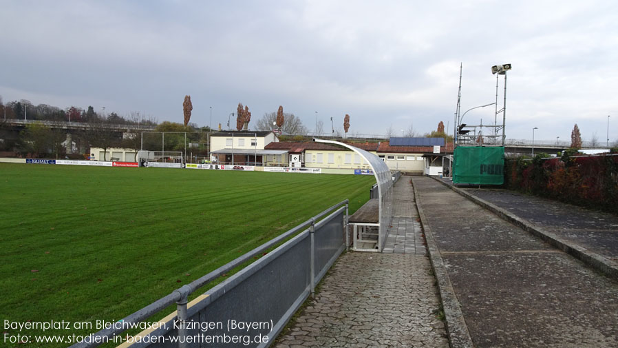 Kitzingen, Bayernplatz am Bleichwasen