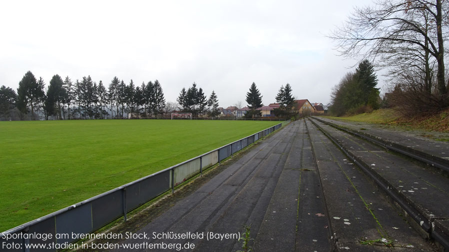 Schlüsselfeld, Sportanlage am brennenden Stock
