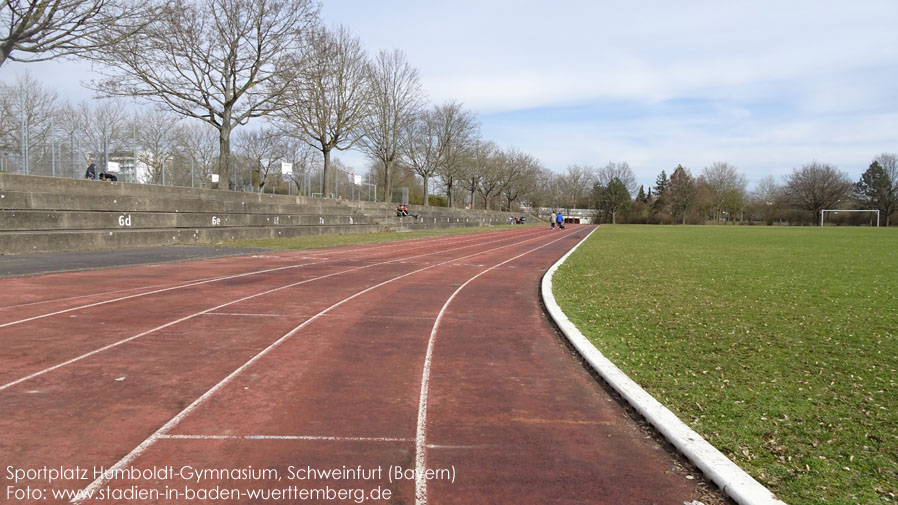 Schweinfurt, Sportplatz Humboldt-Gymnasium