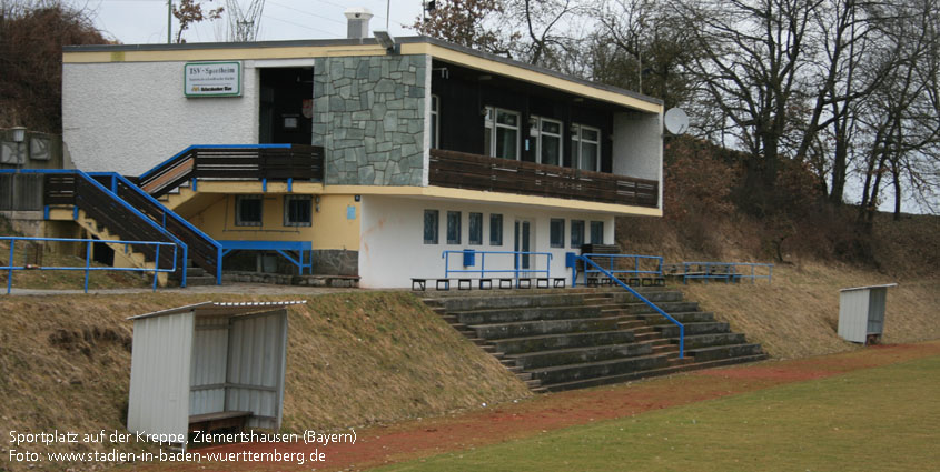 Sportplatz auf der Kreppe, Ziemertshausen (Bayern)