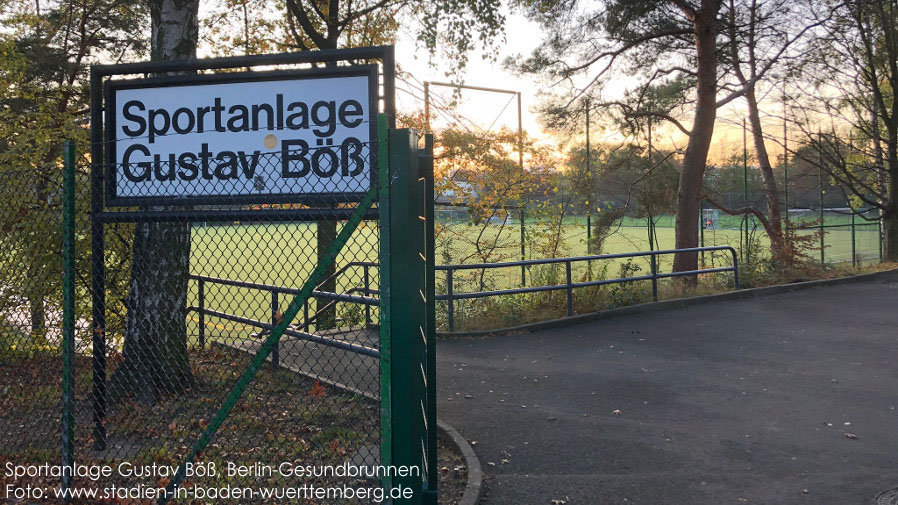 Berlin-Gesundbrunnen, Sportanlage Gustav Böß