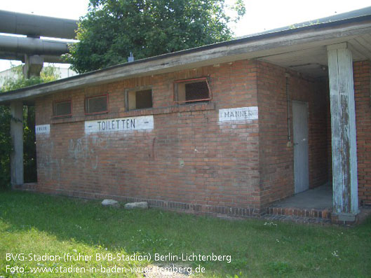BVG-Stadion (früher: BVB-Stadion), Berlin-Lichtenberg