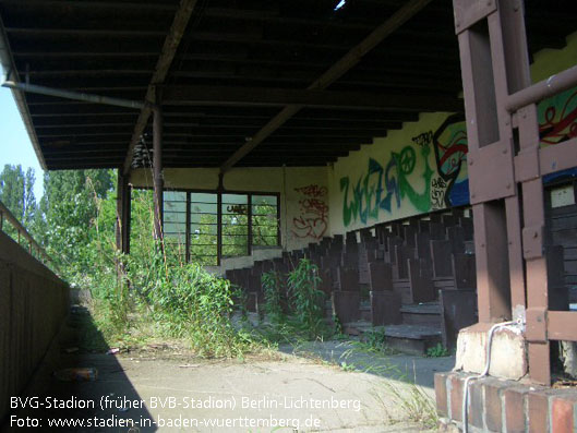 BVG-Stadion (früher: BVB-Stadion), Berlin-Lichtenberg