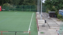 Frankfurt (Oder), Kunstrasenplatz am Stadion der Freundschaft