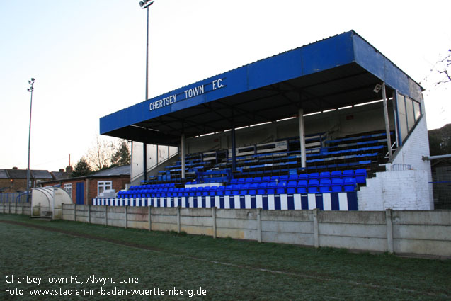 Alwyns Lane, Chertsey Town FC