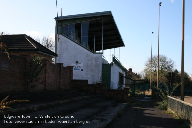 White Lion Ground, Edgware Town FC