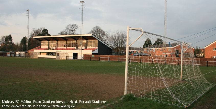 The Herds Renault Stadium (Walton Road Stadium), Molesey FC