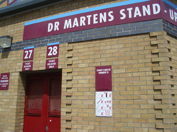 Boleyn Ground (Upton Park), Westham United