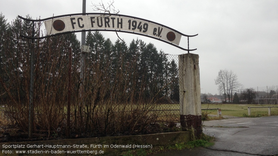 Sportplatz Gerhart-Hauptmann-Straße, Fürth im Odenwald (Hessen)