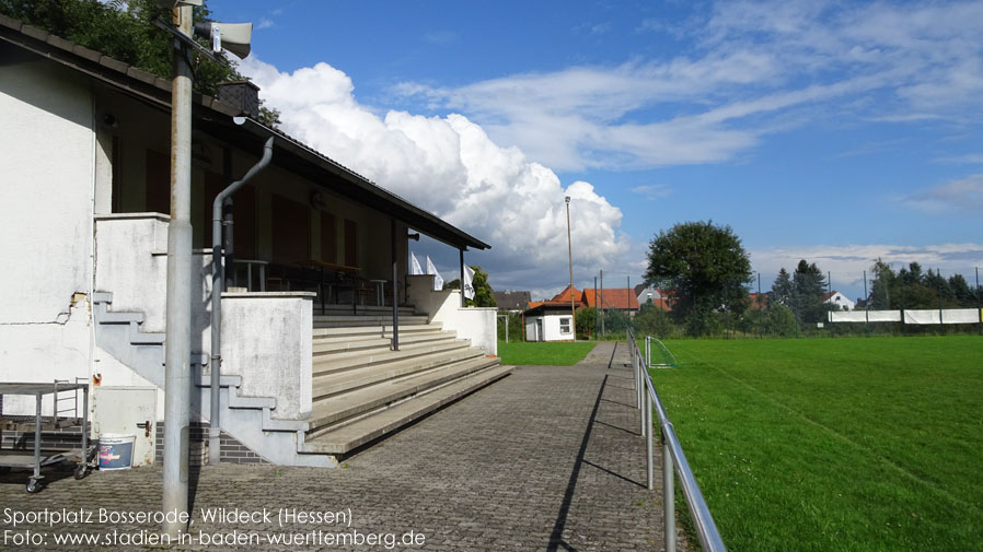 Wildeck, Sportplatz Bosserode