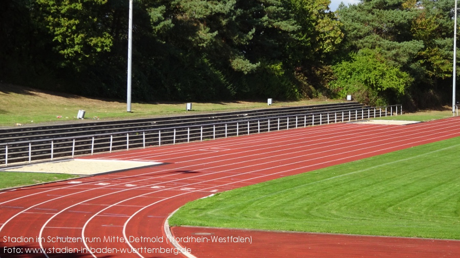 Detmold, Stadion im Schulzentrum Mitte