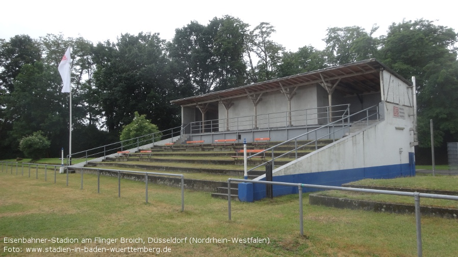Düsseldorf, Eisenbahner-Stadion am Flinger Broich