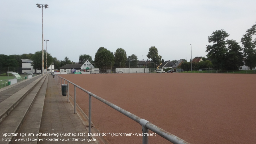 Düsseldorf, Sportanlage am Scheideweg (Ascheplatz)