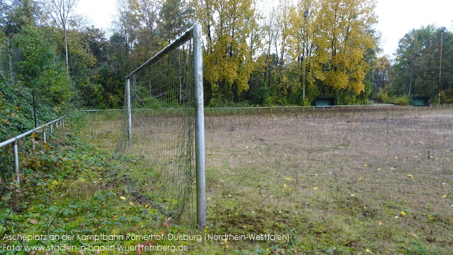 Duisburg, Ascheplatz an der Kampfbahn Röhmerhof