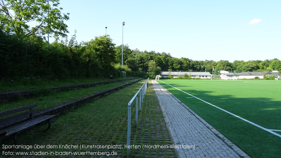 Herten, Sportanlage über den Knöchel (Kunstrasenplatz)