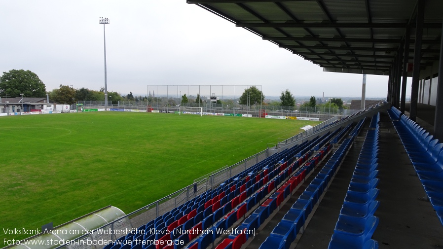 Kleve, Volksbank-Arena an der Welbershöhe
