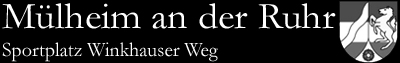 Mülheim an der Ruhr, Sportplatz Winkhauser Weg