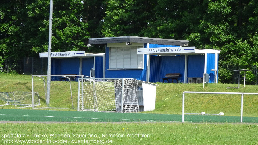 Wenden (Sauerland), Sportplatz Hillmicke