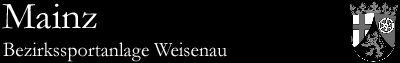 Bezirkssportanlage Weisenau, Mainz (Rheinland-Pfalz)