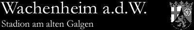 Stadion am alten Galgen, Wachenheim an der Weinstraße (Rheinland-Pfalz)