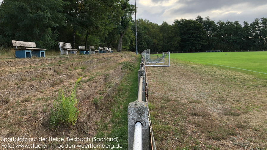 Bexbach, Sportplatz auf der Heide