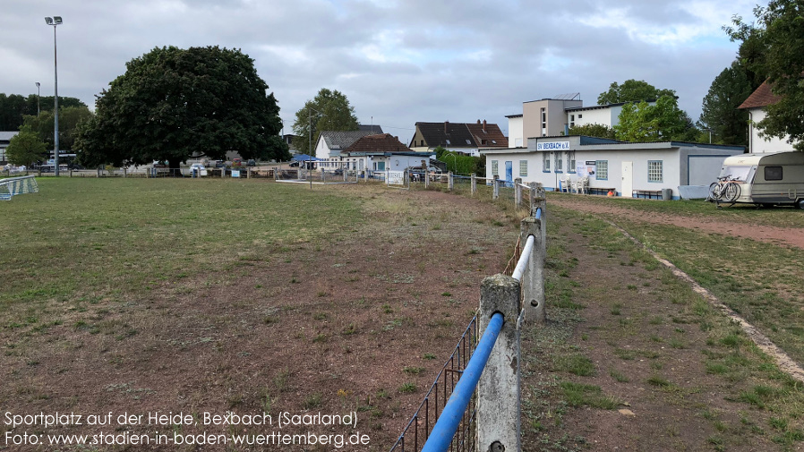 Bexbach, Sportplatz auf der Heide