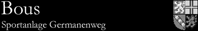 Bous, Sportanlage Germanenweg