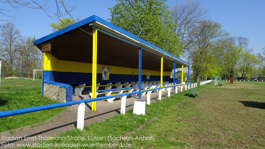 Lützen, Stadion Ernst-Thälmann-Straße