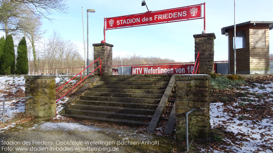 Oebisfelde-Weferlingen, Stadion des Friedens