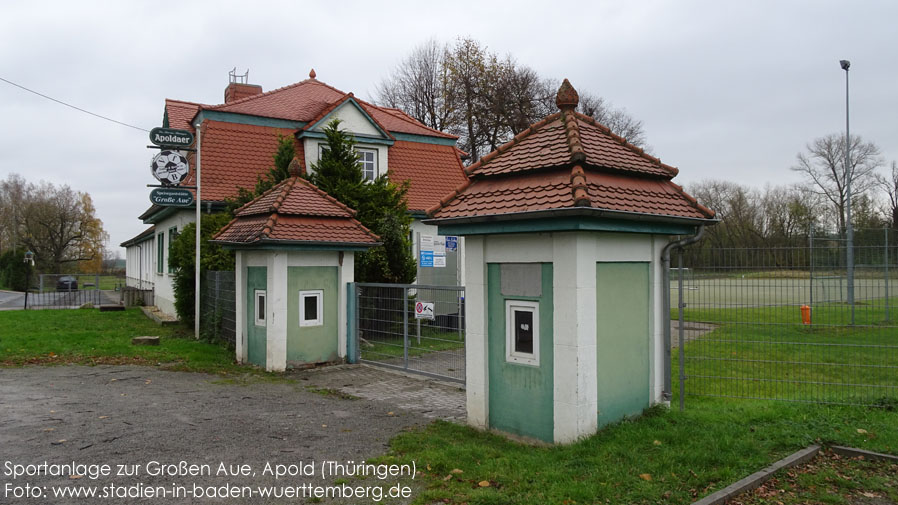 Apolda, Sportanlage zur Großen Aue