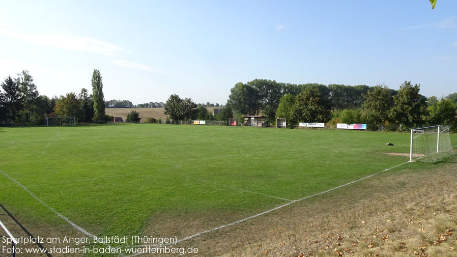 Ballstädt, Sportplatz am Anger