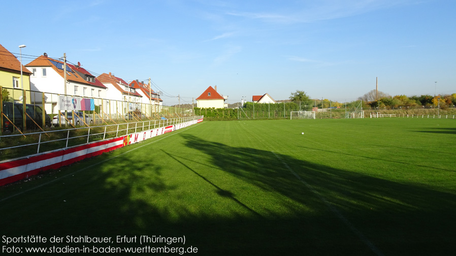 Erfurt, Sportstätte der Stahlbauer