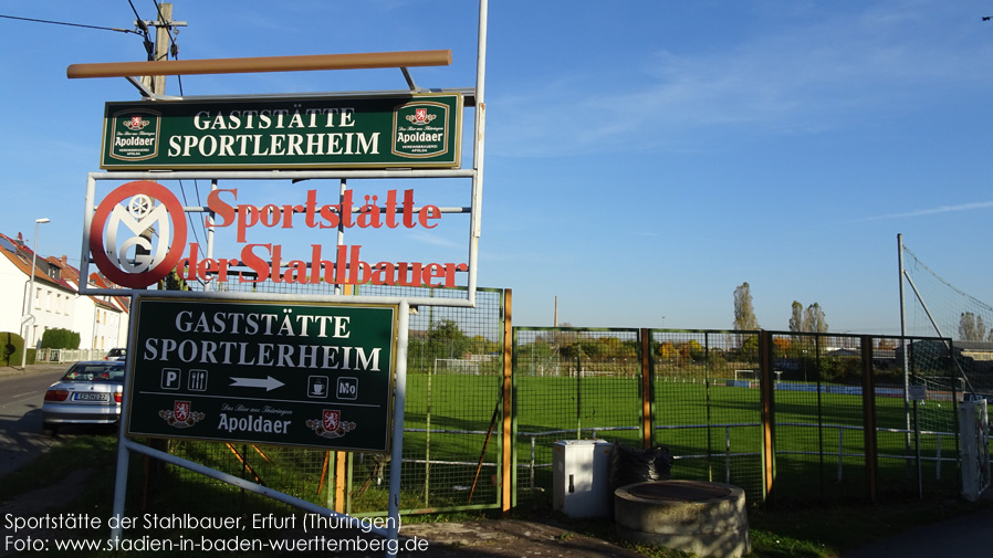 Erfurt, Sportstätte der Stahlbauer