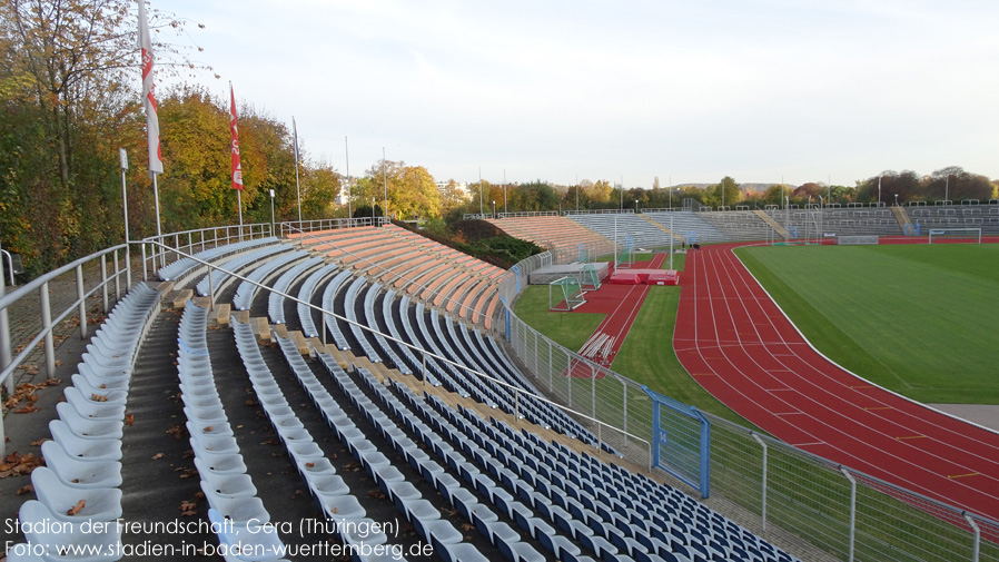 Gera, Stadion der Freundschaft